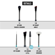 My Complete eye brush set