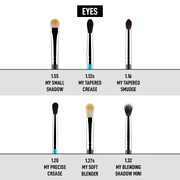 My Complete eye brush set