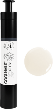 Glov COOLNAILS Naglalakk Coconut Milk 203 – Hvítt