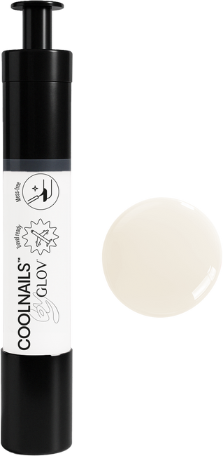 Glov COOLNAILS Naglalakk Coconut Milk 203 – Hvítt