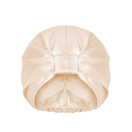 Glov Hair Bonnet Satin Champagne